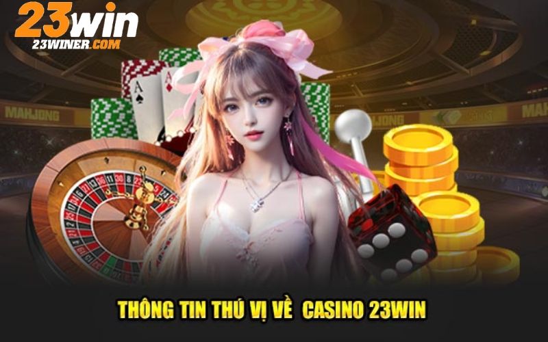 Casino 23Win sân chơi cá cược trực tuyến uy tín nhất